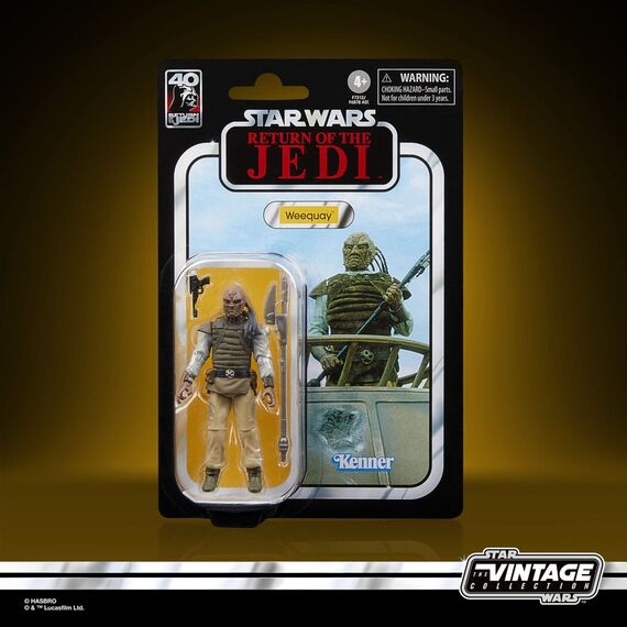 Figurka Star Wars Epizod VI 40th Anniversary Vintage Collection - Weequay- Zdjęcie 15