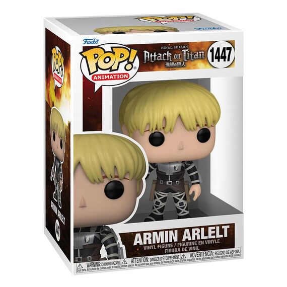 Figurka Attack on Titan: The Final Season POP! - Armin Arlert- Zdjęcie 6