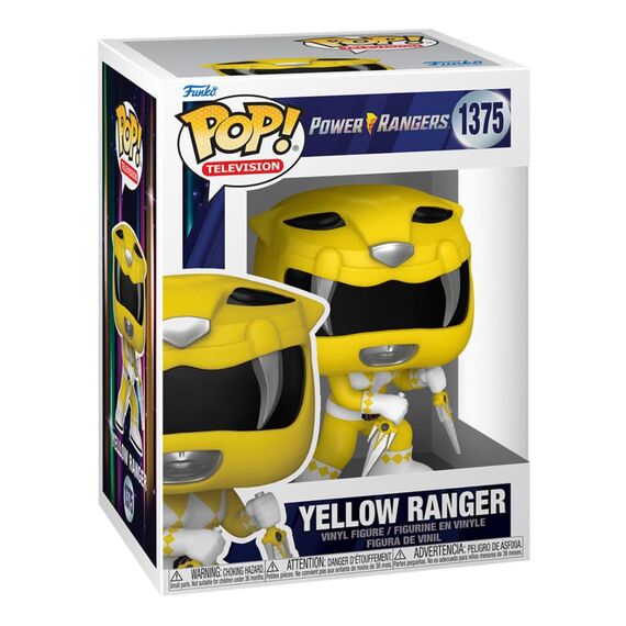 Figurka Power Rangers (30th Anniversary) POP! - Yellow Ranger- Zdjęcie 6