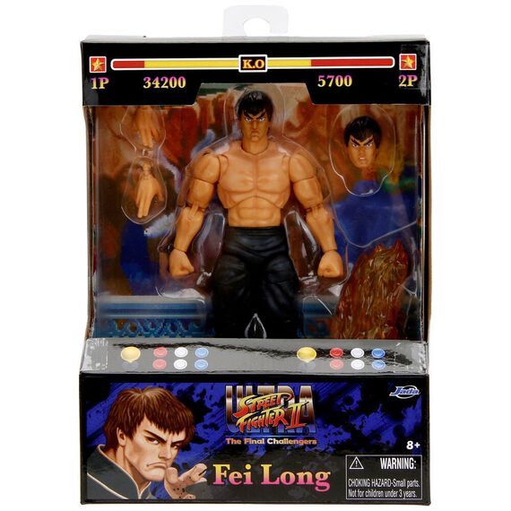 Figurka Street Fighter II - Fei-Long- Zdjęcie 5