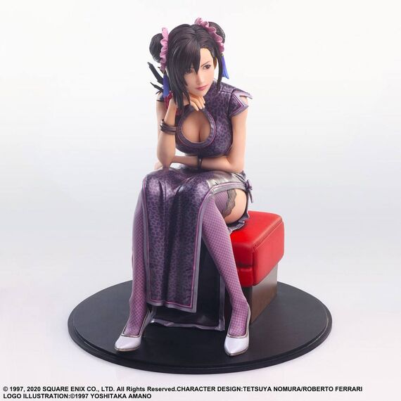 Figurka Final Fantasy VII Remake Static Arts Gallery - Tifa Lockhart (Sporty Dress Ver.)- Zdjęcie 5