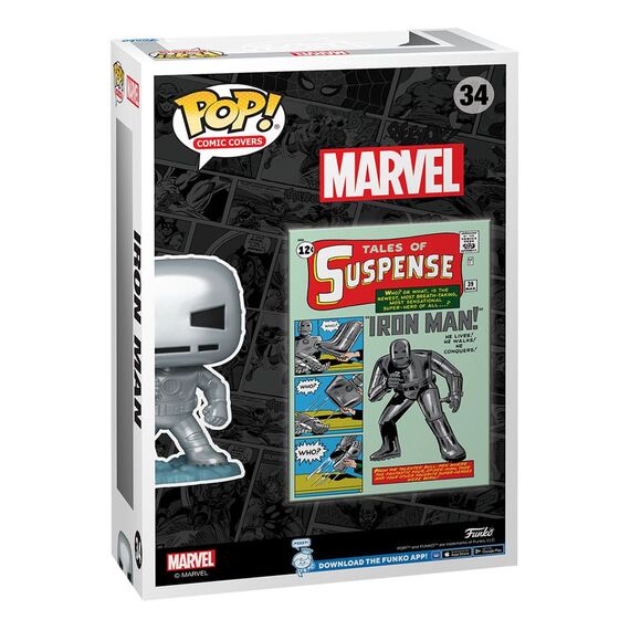 Figurka Marvel Comics POP! Comic Cover - Iron Man (Tales of Suspense #39)- Zdjęcie 3