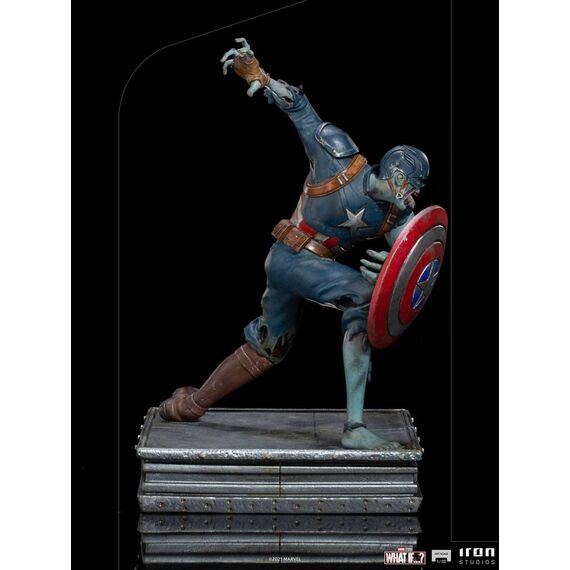 Figurka What If...? Art Scale 1/10 - Zombie Captain America- Zdjęcie 11