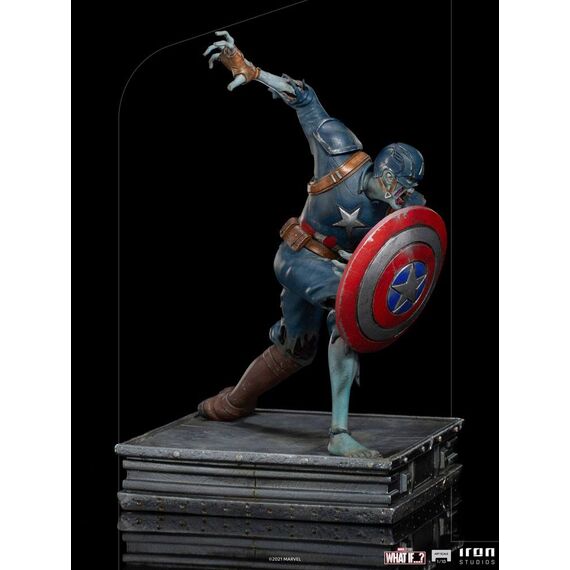 Figurka What If...? Art Scale 1/10 - Zombie Captain America- Zdjęcie 13