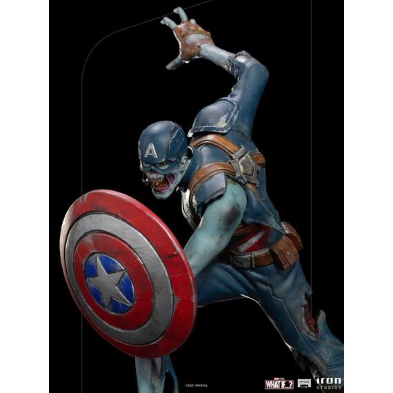 Figurka What If...? Art Scale 1/10 - Zombie Captain America- Zdjęcie 17
