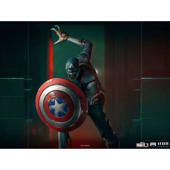 Figurka What If...? Art Scale 1/10 - Zombie Captain America- Zdjęcie 23