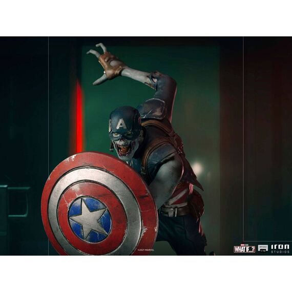 Figurka What If...? Art Scale 1/10 - Zombie Captain America- Zdjęcie 25