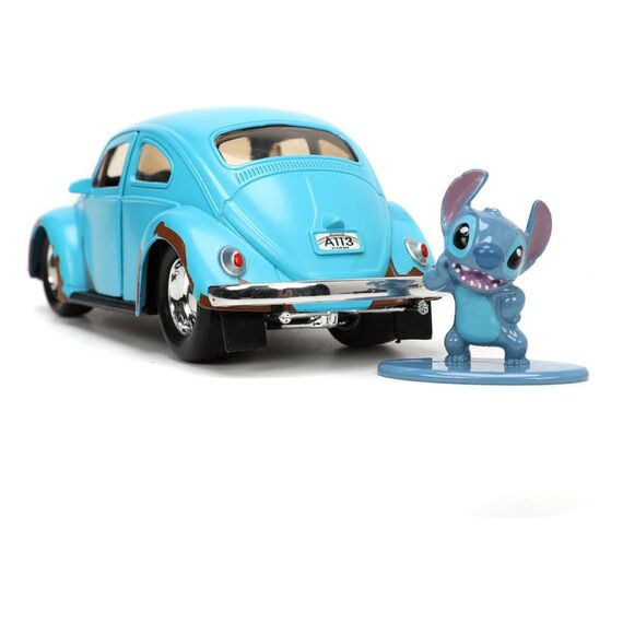 Model samochodu Lilo i Stitch 1/24 - Volkswagen Beetle (wraz z figurką Stitch)- Zdjęcie 9