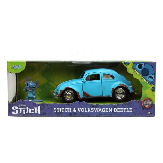 Model samochodu Lilo i Stitch 1/24 - Volkswagen Beetle (wraz z figurką Stitch)- Zdjęcie 39