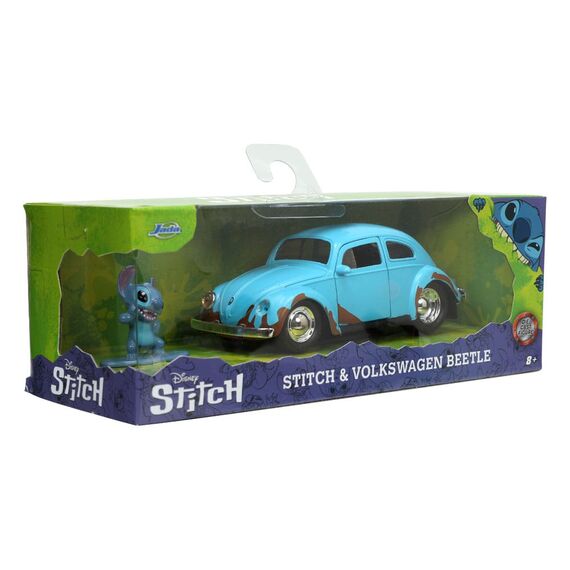 Model samochodu Lilo i Stitch 1/24 - Volkswagen Beetle (wraz z figurką Stitch)- Zdjęcie 41