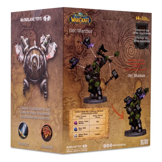 Figurka World of Warcraft - Orc Warrior / Shaman- Zdjęcie 21