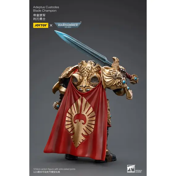 Figurka Warhammer 40k 1/18 - Adeptus Custodes Blade Champion- Zdjęcie 5