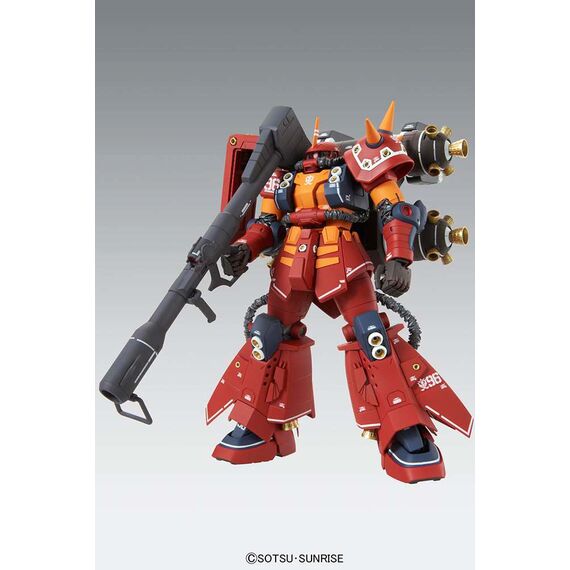Model figurki GUNDAM MG 1/100 - MS-06R ZAKU II "PSYCHO ZAKU" Ver.Ka- Zdjęcie 17