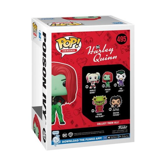 Figurka Harley Quinn POP! - Poison Ivy (495)- Zdjęcie 4