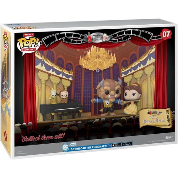 Diorama Piękna i Bestia POP! Moments Deluxe - Tale As Old As Time- Zdjęcie 5