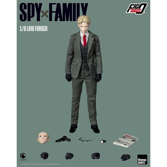 Figurka Spy x Family FigZero 1/6 - Loid Forger- Zdjęcie 3