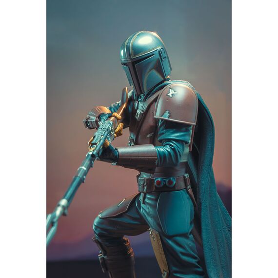 Figurka Star Wars: The Mandalorian Premier Collection 1/7 - The Mandalorian MK1- Zdjęcie 7