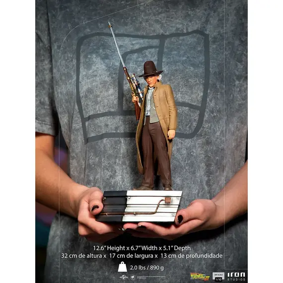 Figurka Back to the Future III Art Scale 1/10 Doc Brown- Zdjęcie 13