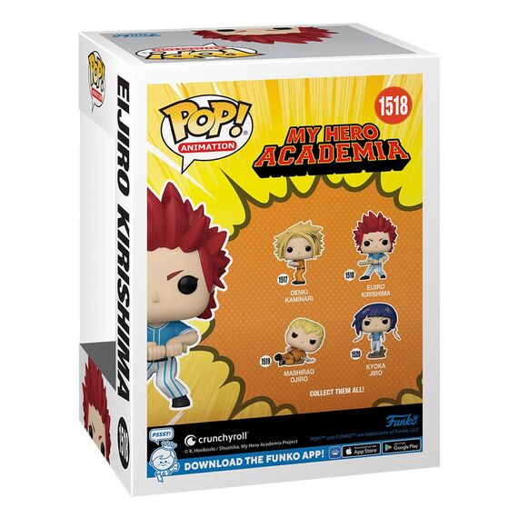 Figurka My Hero Academia POP! - Eijiro Kirishima (Hero League Baseball) (1518)- Zdjęcie 4