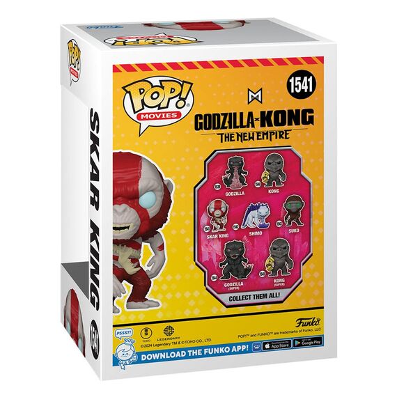 Figurka Godzilla x Kong: The New Empire POP! - Skar King (1541)- Zdjęcie 4
