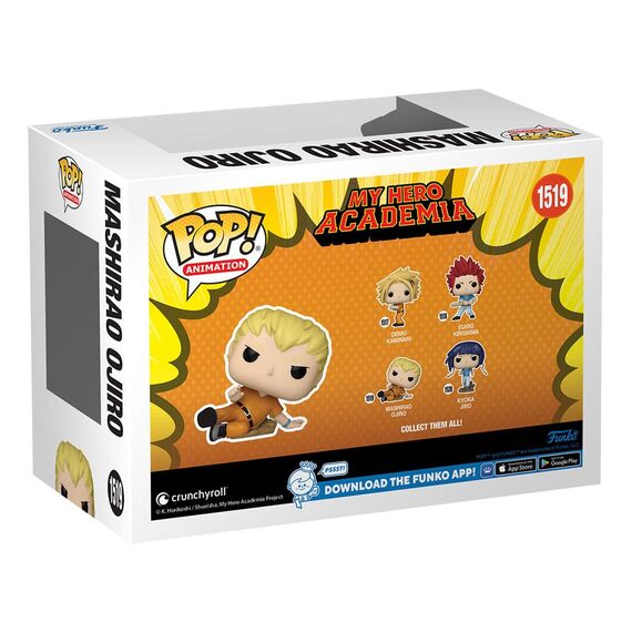 Figurka My Hero Academia POP! - Mashirao Ojiro (Hero League Baseball) (1519)- Zdjęcie 4