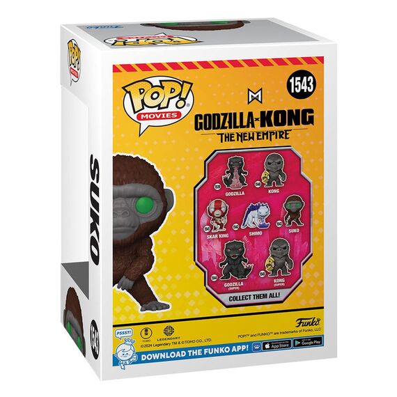 Figurka Godzilla x Kong: The New Empire POP! - Suko (1543)- Zdjęcie 4