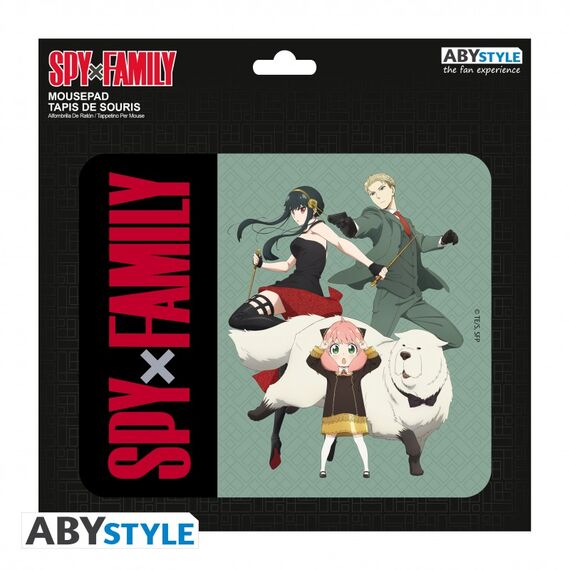 Podkładka materiałowa pod mysz Spy x Family - Forger Family- Zdjęcie 3