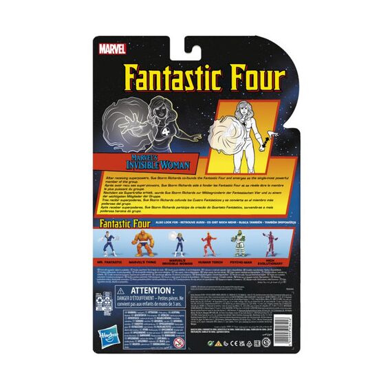 Figurka Fantastic Four Marvel Legends Retro Collection - Invisible Woman #2- Zdjęcie 9