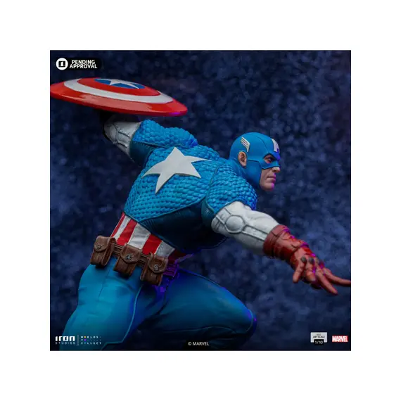 Figurka Marvel The Infinity Gauntlet BDS Art Scale 1/10 - Captain America- Zdjęcie 17