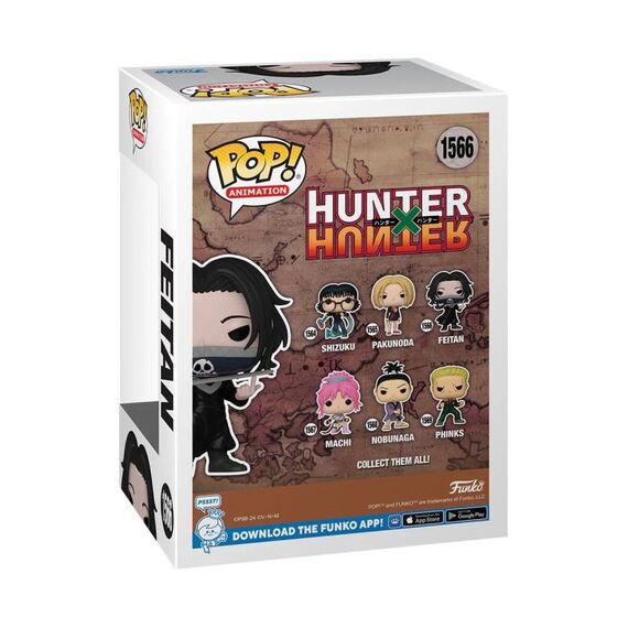 Figurka Hunter x Hunter POP! - Feitan (1566)- Zdjęcie 3