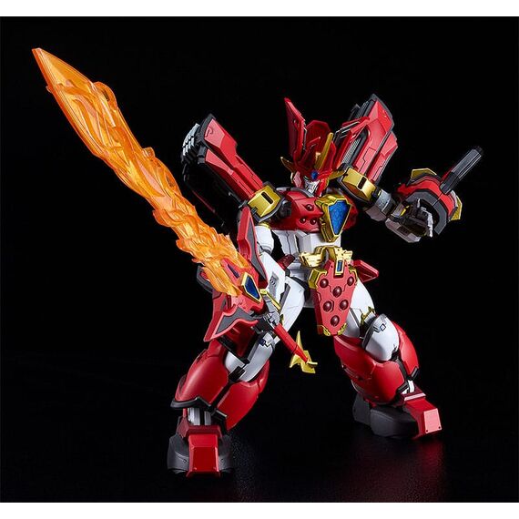 Figurka do złożenia Mado King Granzort Moderoid - King's Style Granzort (Gold Edition)- Zdjęcie 9
