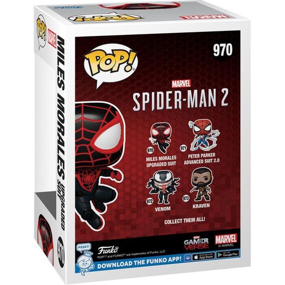 Figurka Marvel: Spider-Man 2 POP! - Miles Morales (Upgraded Suit) (970)- Zdjęcie 4