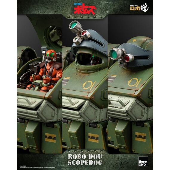 Figurka Armored Trooper Votoms Robo-Dou - Scopedog- Zdjęcie 43