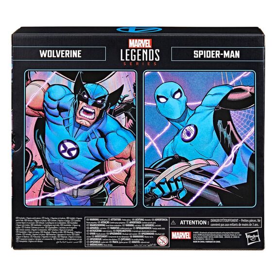 Zestaw 2 figurek Fantastic Four Marvel Legends - Wolverine & Spider-Man- Zdjęcie 36