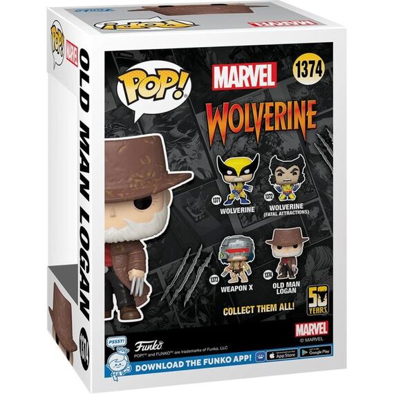 Figurka Marvel: Wolverine 50th POP! - Ultimate Old Man Logan (1374)- Zdjęcie 4