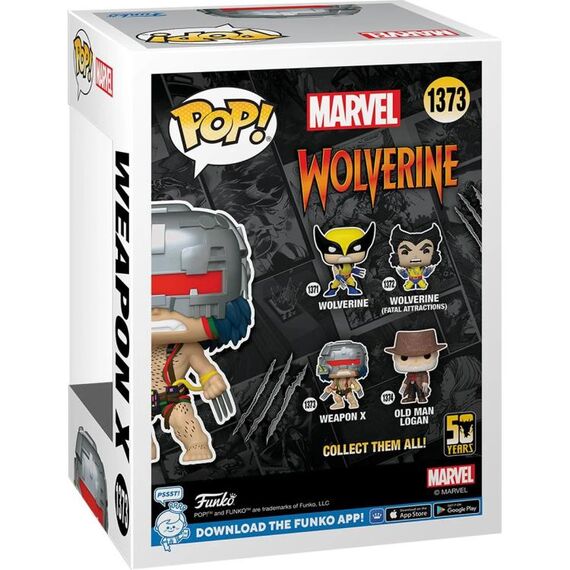 Figurka Marvel: Wolverine 50th POP! - Ultimate Weapon X (1373)- Zdjęcie 4