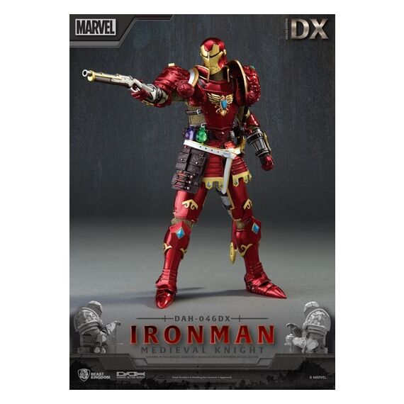 Figurka Marvel Dynamic 8ction Heroes 1/9 - Medieval Knight Iron Man (Deluxe)- Zdjęcie 3