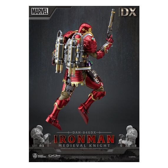 Figurka Marvel Dynamic 8ction Heroes 1/9 - Medieval Knight Iron Man (Deluxe)- Zdjęcie 7