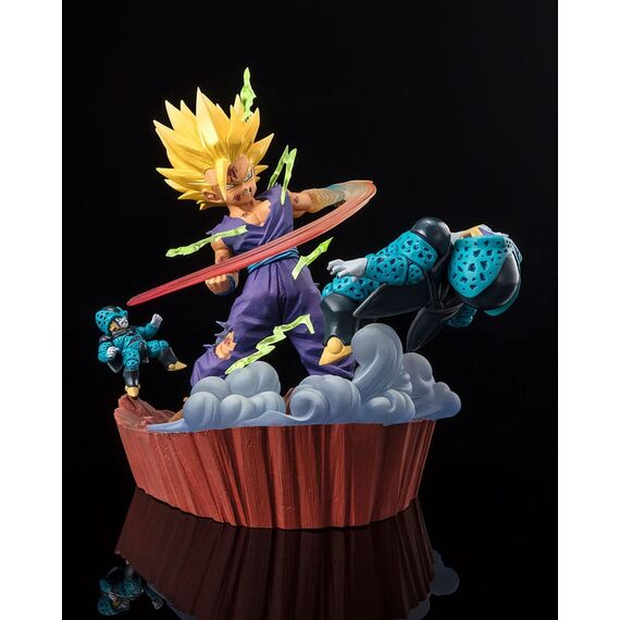Figurka Dragon Ball Z FiguartsZERO (Extra Battle) - Super Saiyan 2 Gohan (Anger Exploding Into Power!!)- Zdjęcie 5