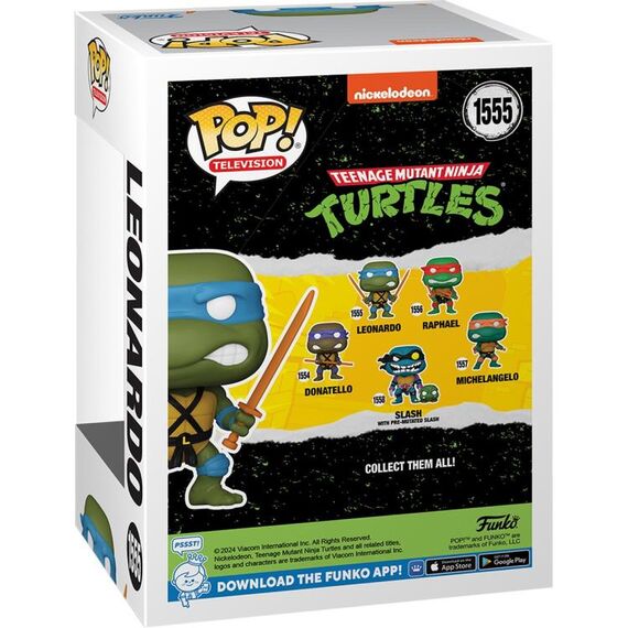 Figurka Teenage Mutant Ninja Turtles POP! - Leonardo (1555)- Zdjęcie 4