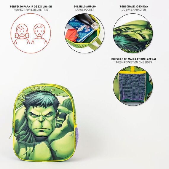 Plecak Marvel 3D - Hulk- Zdjęcie 10
