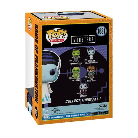 Figurka Universal Monsters POP! - Bride of Frankenstein / Narzeczona Frankensteina (1631)- Zdjęcie 4
