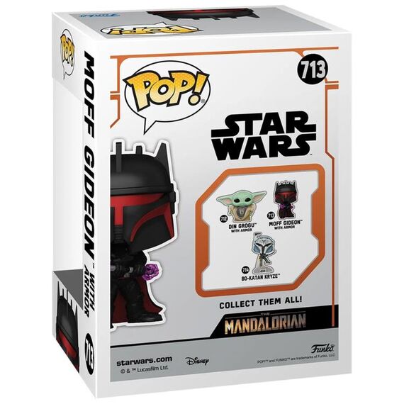 Figurka Star Wars: The Mandalorian POP! - Moff Gideon with Armor (713)- Zdjęcie 4