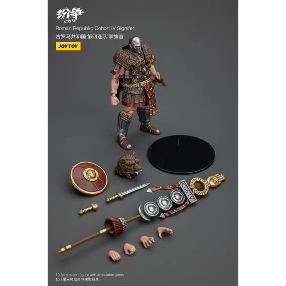 Figurka Strife 1/18 - Roman Republic Cohort IV Signifer- Zdjęcie 17