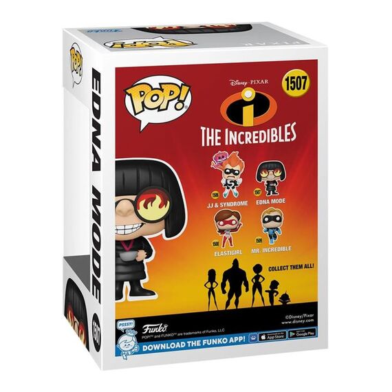 Figurka Disney: Iniemamocni POP! - Edna Mode (1507)- Zdjęcie 3