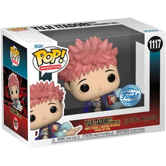 Figurka Jujutsu Kaisen POP! - Yuji Itadori with Tsukamoto Doll (Special Edition) (1117)- Zdjęcie 3