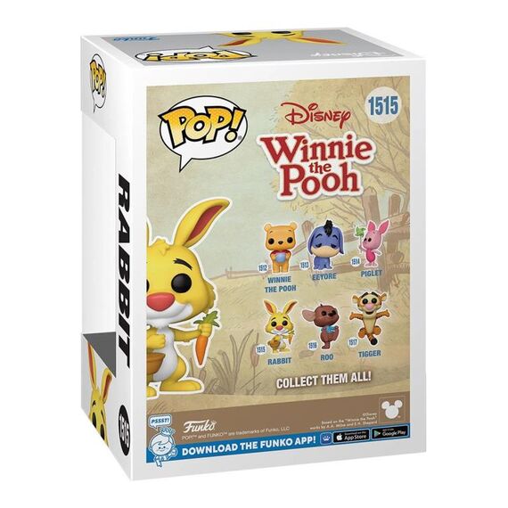 Figurka Disney: Kubuś Puchatek POP! - Królik (1515)- Zdjęcie 3