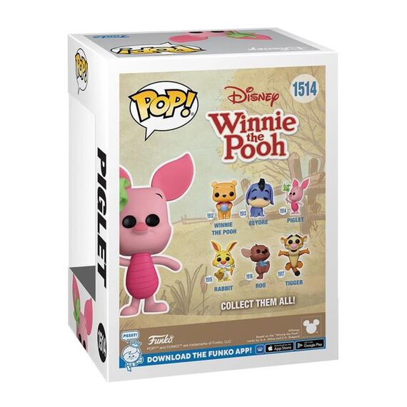 Figurka Disney: Kubuś Puchatek POP! - Prosiaczek (1514)- Zdjęcie 3