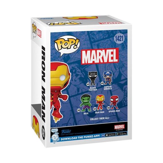Figurka Marvel New Classics POP! - Iron Man (1421)- Zdjęcie 3