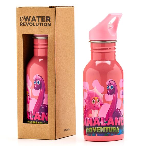 Butelka metalowa Water Revolution Dinaland Adventure (500 ml)- Zdjęcie 3